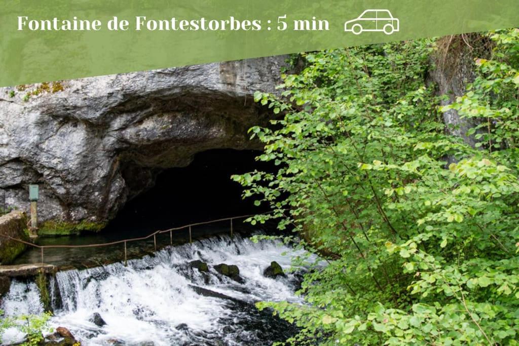 Chambre Double Cosy - Gite De La Louve Fougax-et-Barrineuf Dış mekan fotoğraf